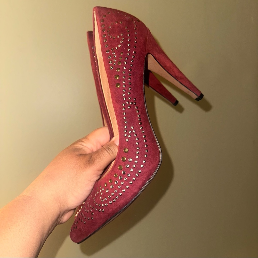 ALDO Burgundy Stiletto Heels